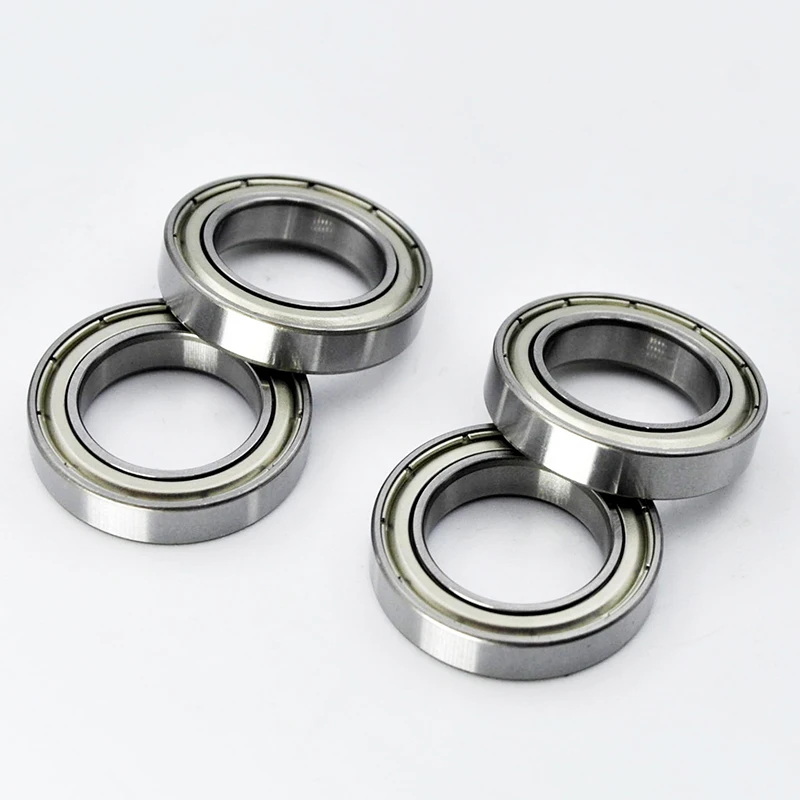 10 قطعة 6802 2RS ZZ 15*24*5mm 6802RS 6800Z DDU 2Z القطر الداخلي 15 مللي متر الكروم الصلب الأخدود العميق الدراجات الدراجات الكرات