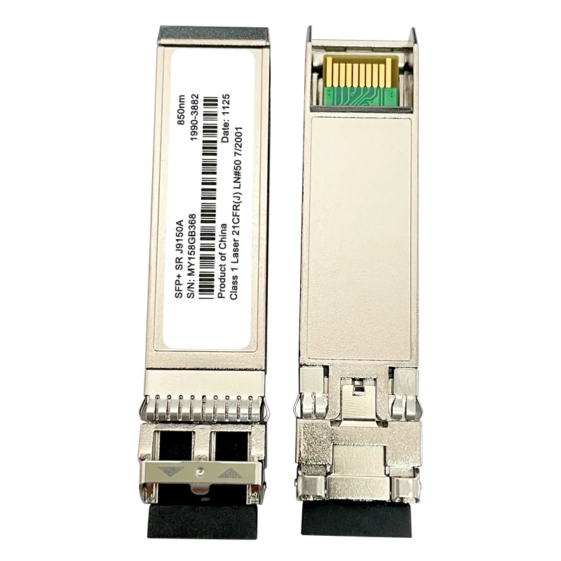 For HP J9150A/J9150D SFP 10Gb Transceiver Module 10Gbase-SR Multimode 850nm Duplex LC 300m SFP+Fiber Optical Module Aruba Switch