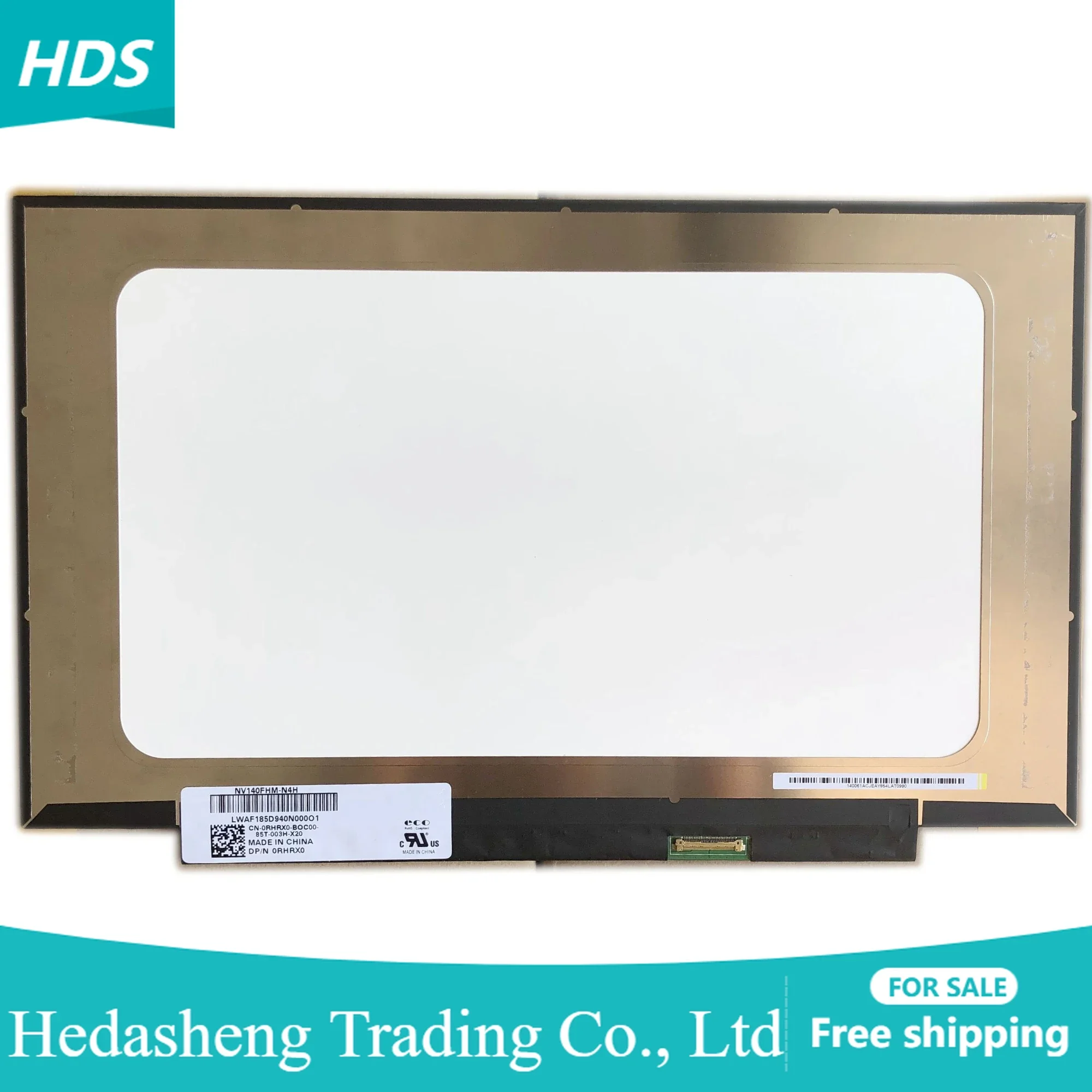 NV140FHM-N4H fit NV140FHM-N62 N61 N3B N47 N4C NV140FHM-N4B LP140WF7 SPC1 N140HCA-EBA 1920*1080 30 PIN IPS LCD LED Screen NEW