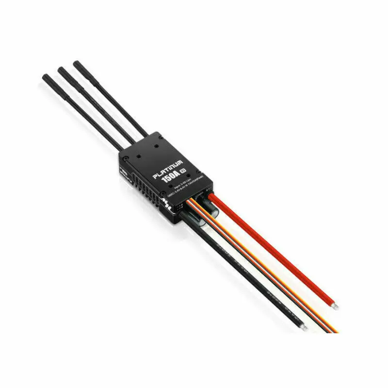 Hobbywing Platinum V5 80A 120A 150A V5 3-8S Brushless ESC Electric Speed Control Switchable BEC Output For Helicopter Fixed-wing