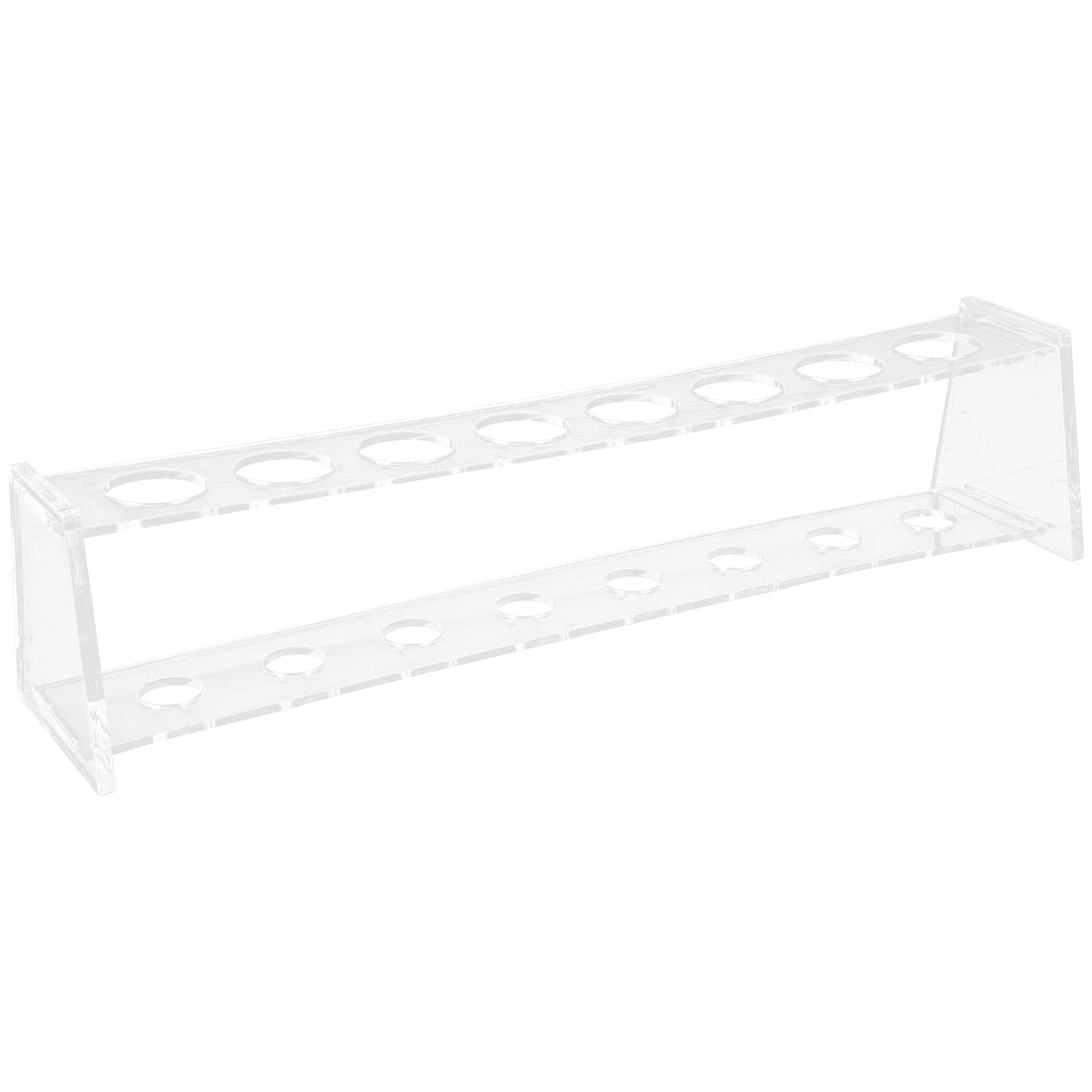 

Test Tube Display Stand Easy to Carry Rack Holder Suite Lab Acrylic Racks