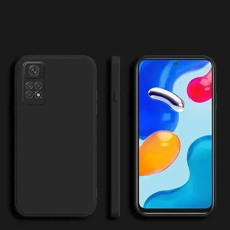 For Redmi Note 12 Pro 4G Case For Xiaomi Redmi Note 12 Pro Cover Funda Shell Capa Liquid Silicone Soft Case Redmi Note 12 Pro image 2
