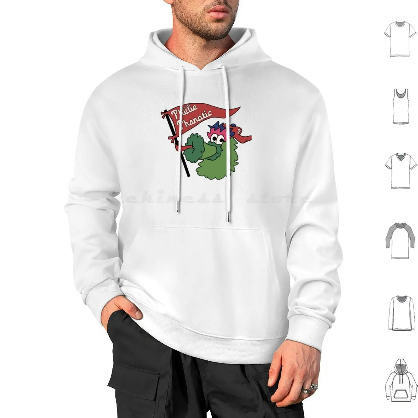 Phillie Phanatic Hoodie cotton Long Sleeve Philly Phanatic