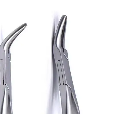 

3Pcs/set Dental Residual Root Tweezers Tooth Extraction Forceps Curved Maxillary Mandibular Teeth Universal Pliers Dentist Tools