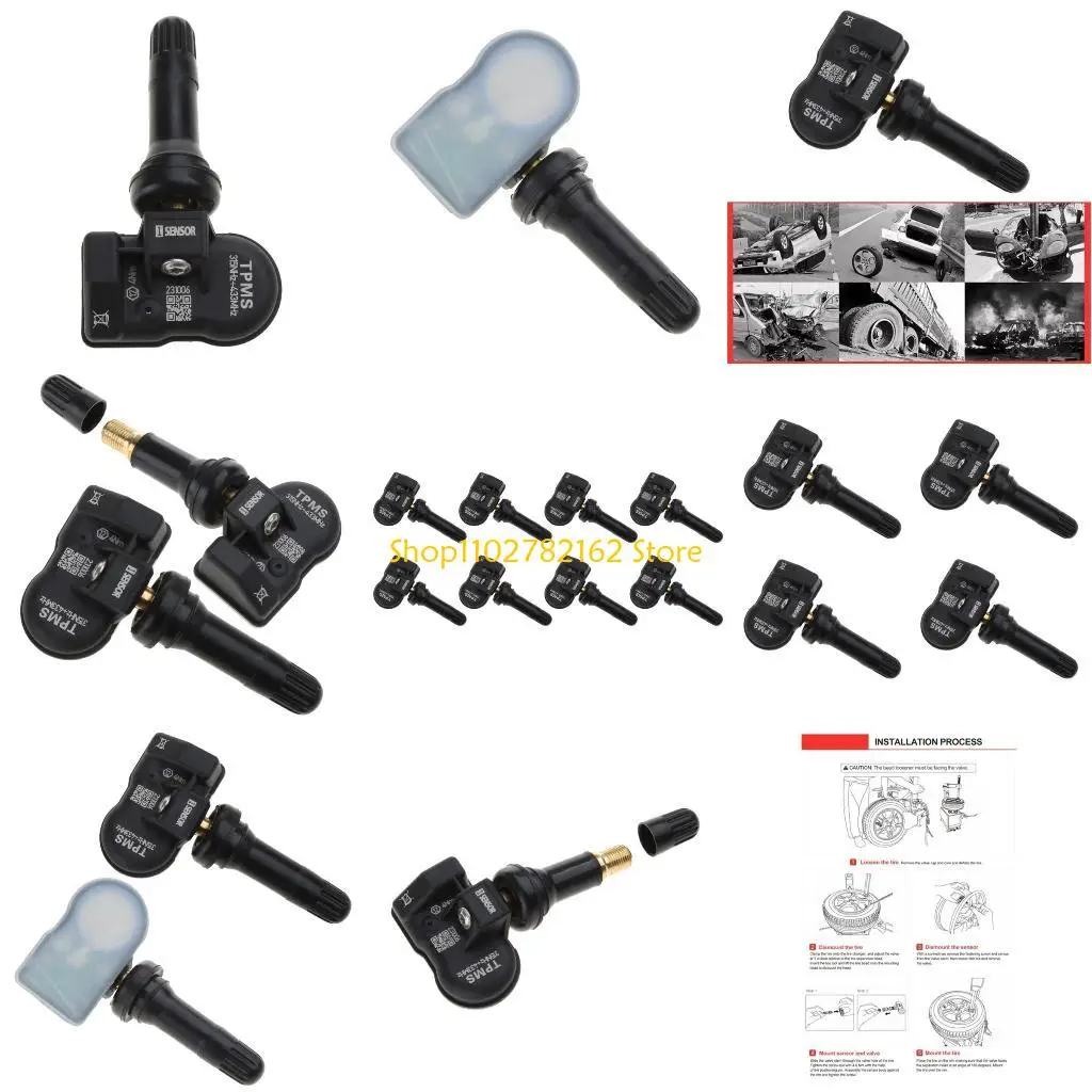 

547B TPMS 433Mhz 315MHZ Programmable Tire Pressure Monitoring System Durable