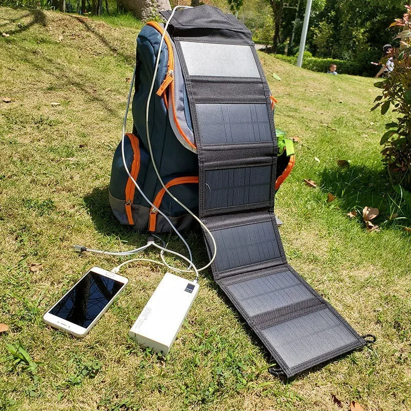 

Outdoor Foldable Solar Panel Charger for Phones, Power Banks, Tablets Waterproof for Camping Hiking Backpacking