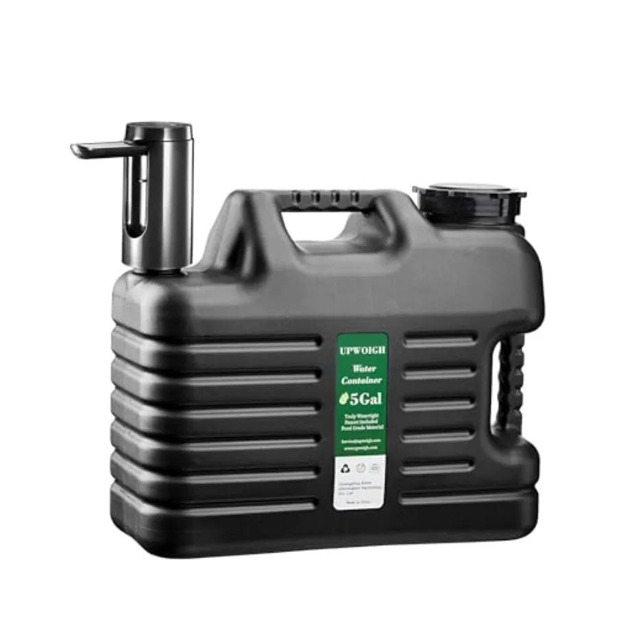 

Portable lon Water Jug with Automatic Touch Control PumpTruly No Leakage Water Container with Spigot Type-C Rechargeable Water