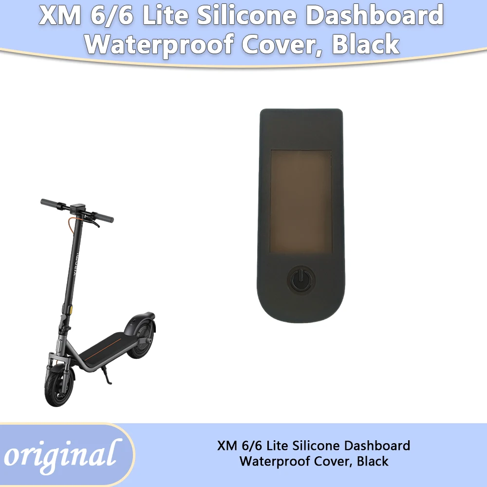 ​​Silicone Dashboard Display Protective Cover With Screen Protector For XM Mi6 Lite Waterproof Case Electric Scooter Parts