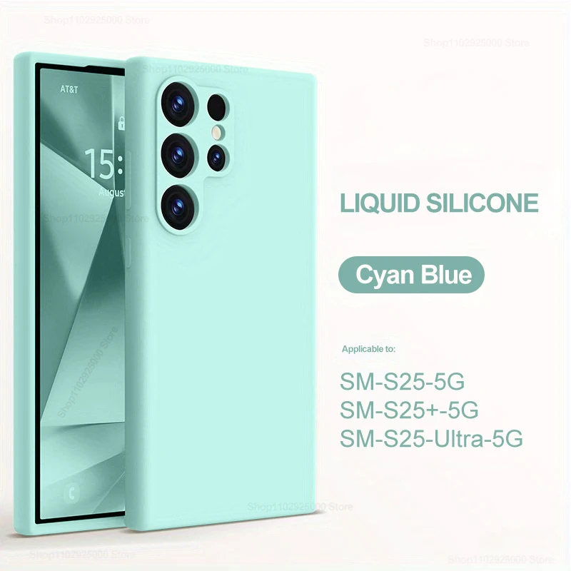 Hülle für Samsung S26 Ultra Flüssigsilikonhülle für Samsung Galaxy S26 S25 S24 Ultra Plus Weiche Schutzhülle für Samsung S23 Ultra Hüllen – Detail 6