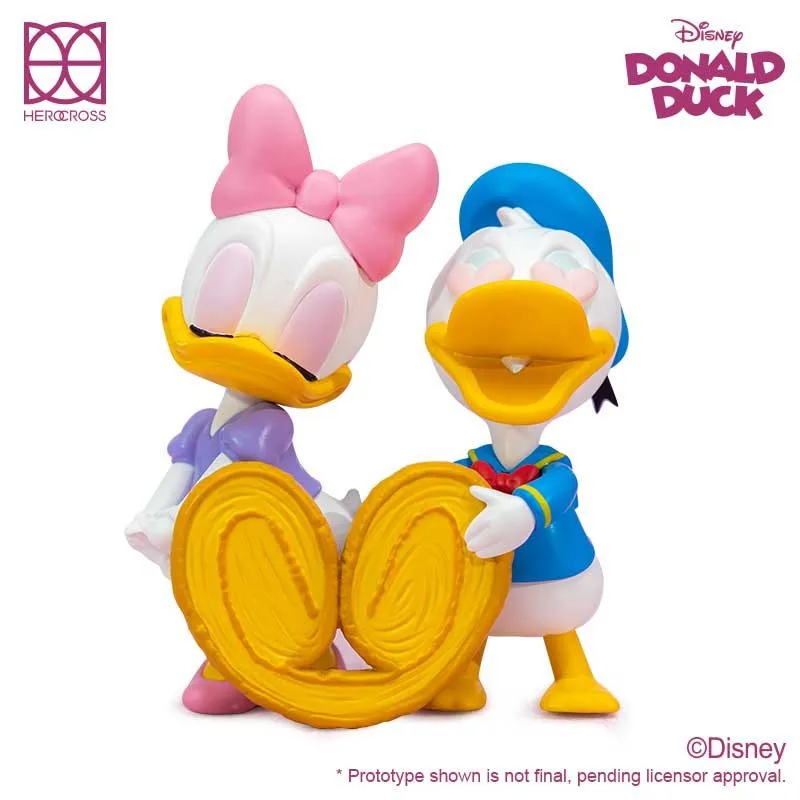 Herocross Donald Duck Daisy Dessert Party Series Ornaments Blind Box Hand-made Surprise Box Mysterious Box Toy Gift Collection