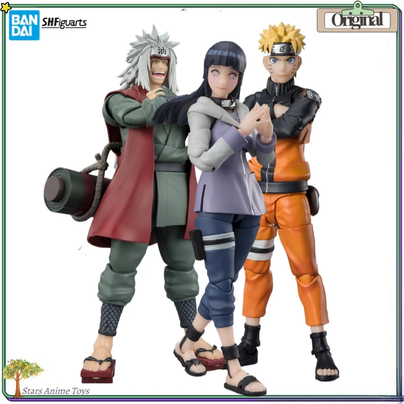 

BANDAI SPIRITS S.H.Figuarts NARUTO Shippuden: Наруто Узумаки/Джирайя/Хьюга Хината — Анимационные фигурки (инструкция по сборке)