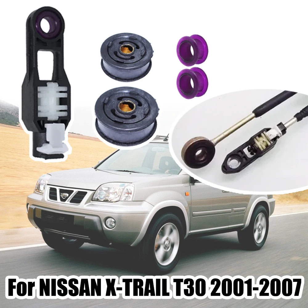 

For NISSAN X-TRAIL T30 2001-2007 Shift Cable Adjuster 5 Speed Adapter Connector Shifter Lever Selector End Linkage Repair Kit