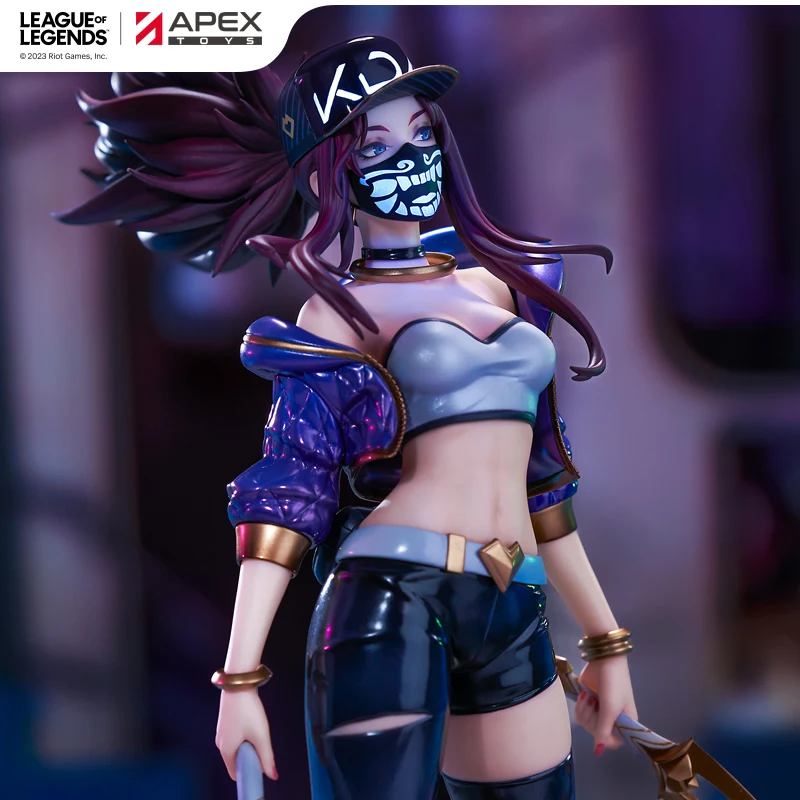 K/DA Akali Figur LOL Modellperipherie im Maßstab 1:7