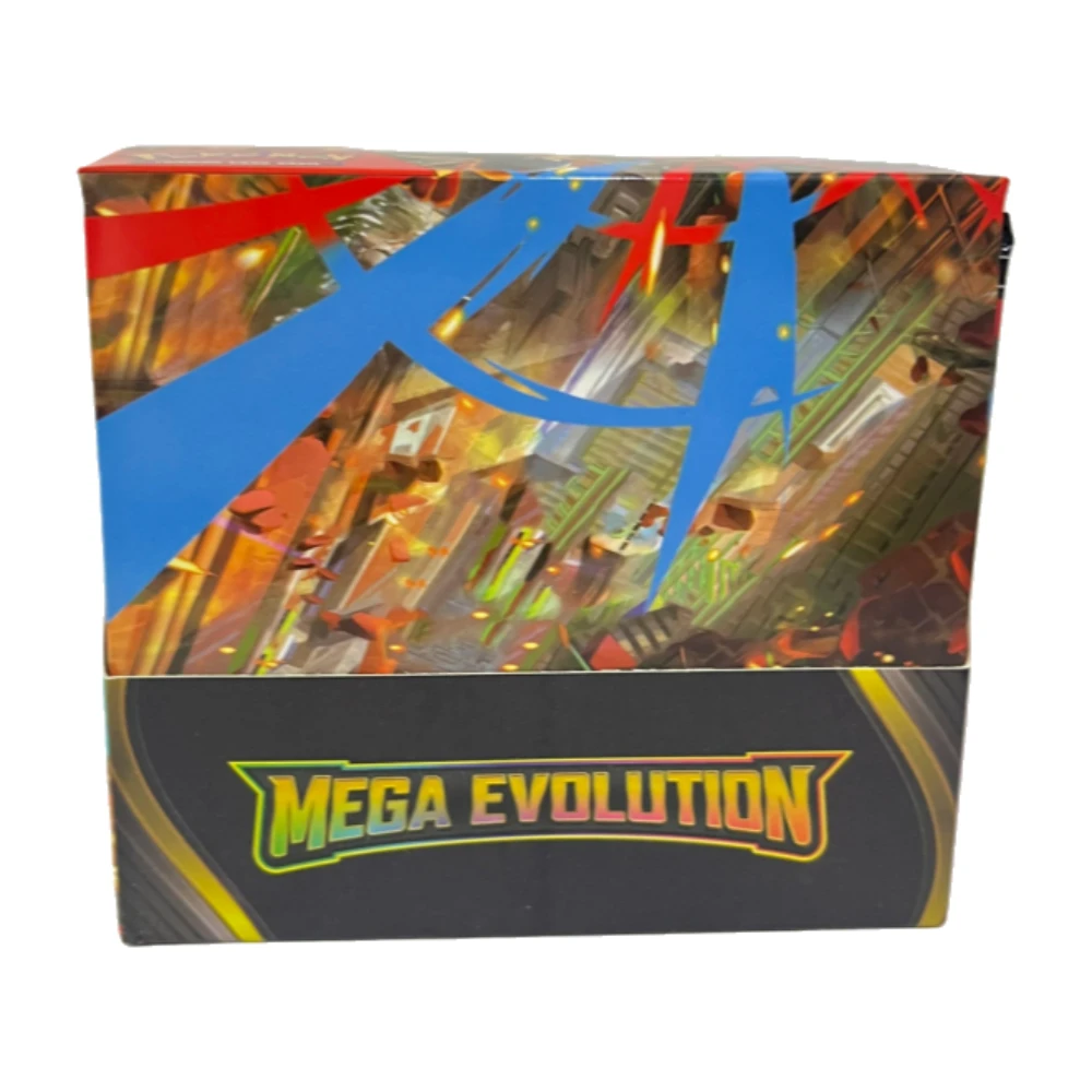 English  360Pcs Pokémon Game Collection Card Set -  MEGA EVOLUTION Booster Battle Trading Cards Gift Desktop Game Cards