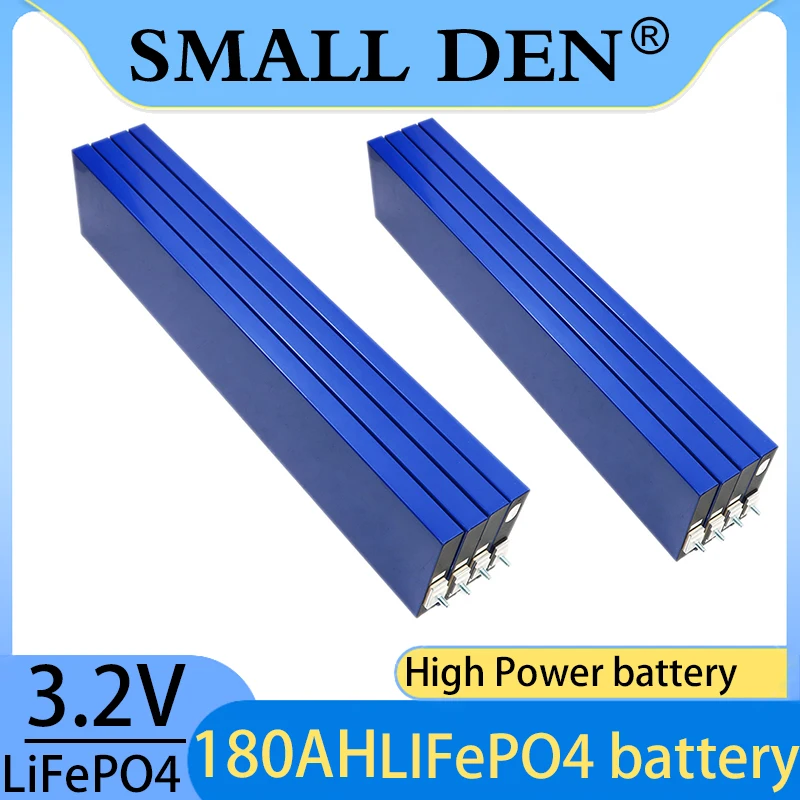 

8pcs 3.2V 184ah 180ah Lifepo4 Blade Battery Lithium iron phosphate DIY 12V 24V48v RV Touring Solar Energy Storage Yacht Tax Free