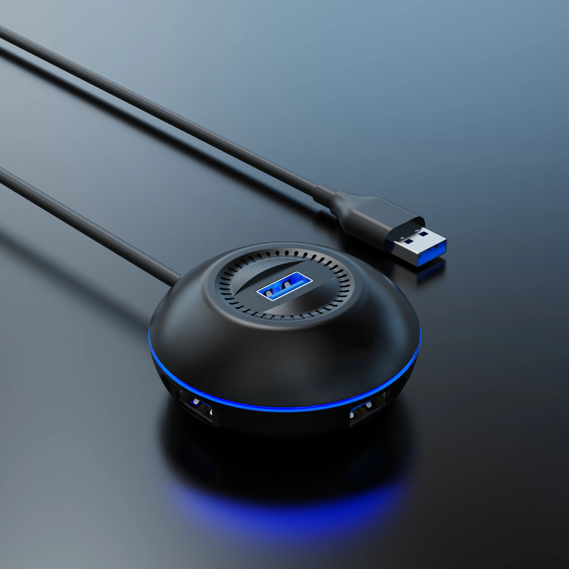 USB3.0Hub, ตัวขยายพอร์ต USB 4 - Esports Gaming Splitter บทวิจารณ์และราคา