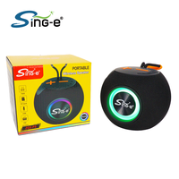 ZQS P5 Portable Mini Wireless Bluetooth Speaker Waterproof Desktop Computer BT/USB/TF/FM/AUX/RGB Radio Outdoor Indoor Player