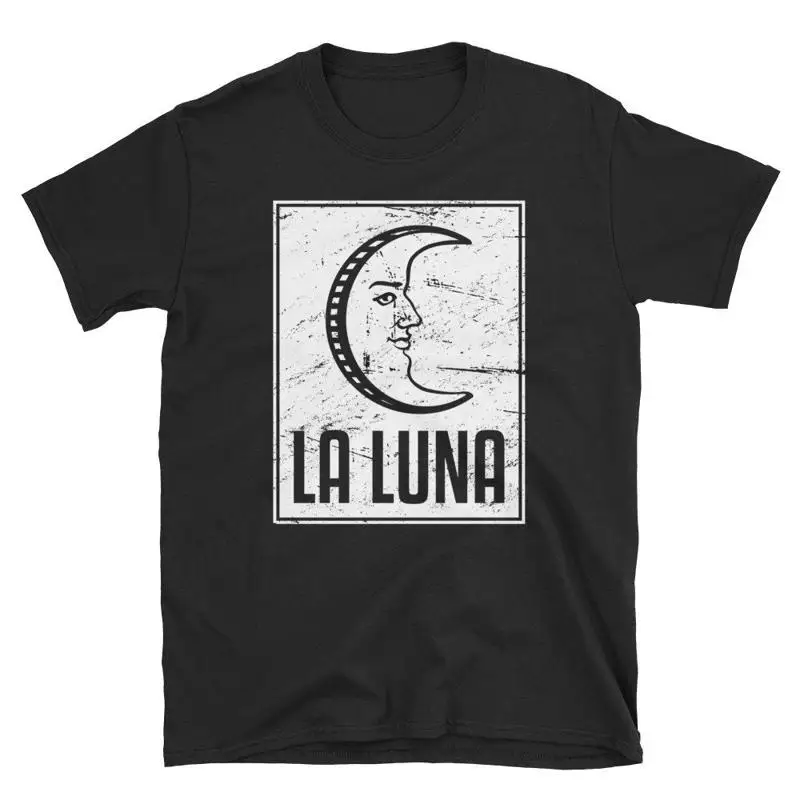 Camiseta La Luna Loteria, tarjeta de Lotería desgastada