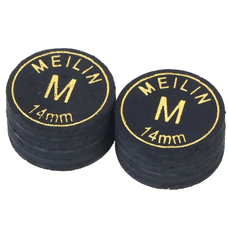 

【New User-Coupon!】2Pcs Hardness Billiard Cue Tip Leather Radian Shape Pool Cue Tips Accessories For TALISMAN Cue Tips