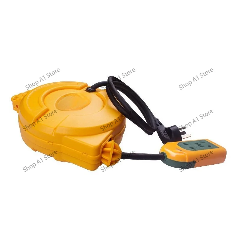 Automatic take-up wire automatic reel mini mini small electric drum reel automatic telescopic reel