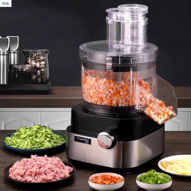 Multi Functional Electric Slicer Vegetable Cutting Machine Carrot Potato Dicing Machine Shredder Cucumber Dicer Meat Grinder