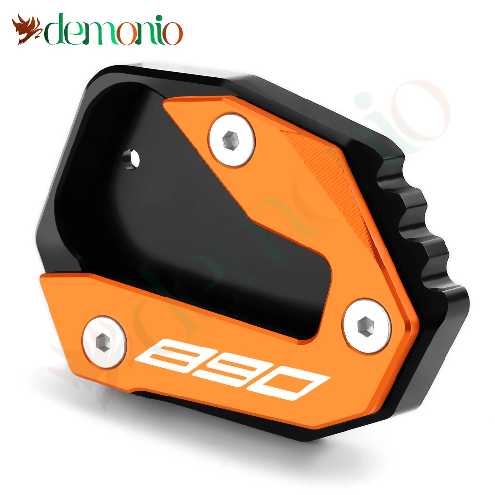 Motorcycle Accessories For KTM 790 Duke L 890 Duke GP/R 890DukeL 990 DUKE CNC Aluminum Foot Side Stand Kickstand Extension Pad view 3