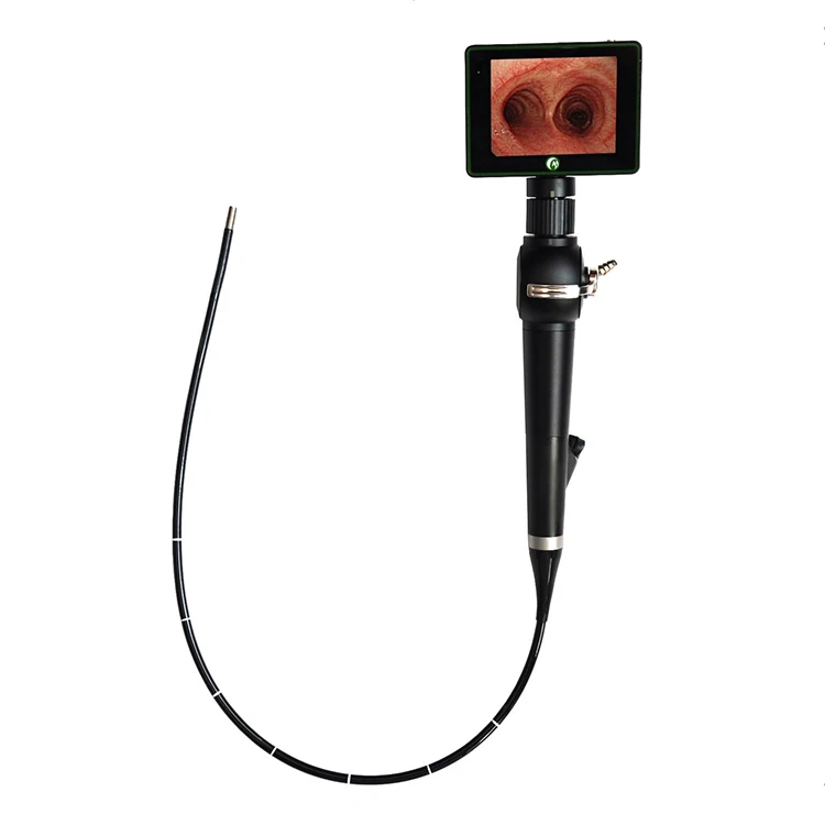 YSENT-HJ48F medical endoscope Flexible fiber optic video bronchoscope laryngoscope with best price