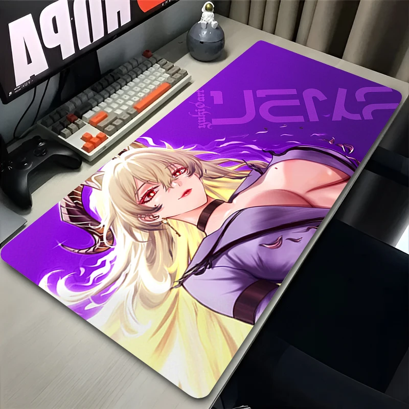Mouse Pad E-sports Gaming Accessories alfombrilla Computer MouseMat Wuthering Waves Zani Desk Mat Hot Keyboard Pad Game Mousepad