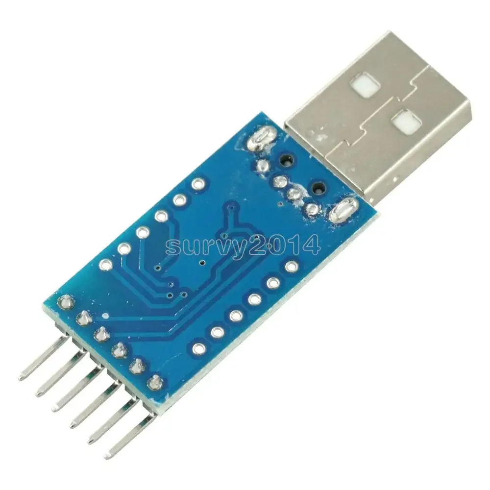 USB 2.0 To TTL UART 6PIN Mô Đun Nối Tiếp Bộ Chuyển Đổi CP2104 STC PRGMR Thay Thế CP2102 Với Dupont Dây Cáp