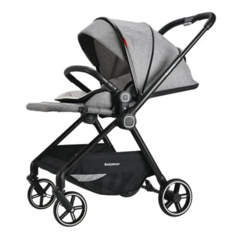 

2025 New High-view, Sit-and-lie, Lightweight, Foldable, Newborn Umbrella Stroller, Four-wheeled, Two-way Baby Stroller