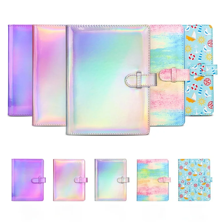 3-Inch 128 Pockets PU Photo Album Illusion Card Album, Business Card Album, Mini Digital Photo Storage Memoir For Mini 11 12 90