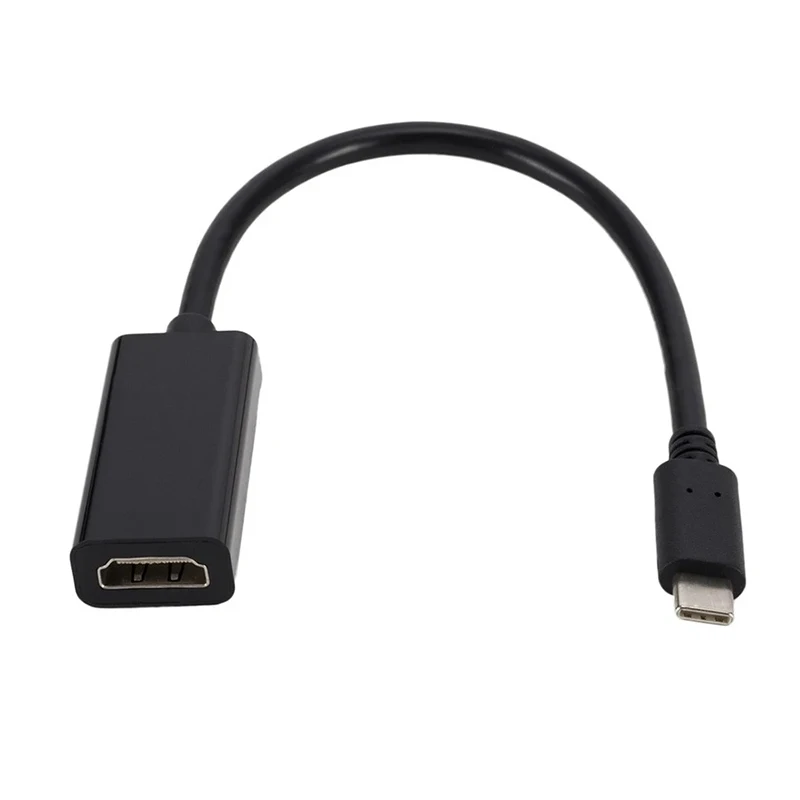 GRWIBEOU Adapter USB C do HDMI 4K 30Hz kabel typu C HDMI do macbooka Samsung Galaxy S10 Huawei Mate P20 Pro USB-C Adapter HDMI