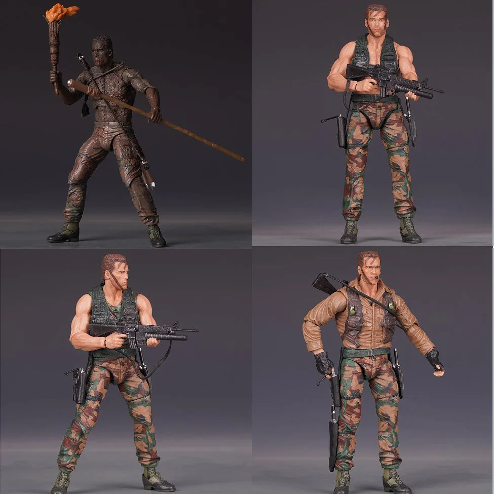 

В наличии: Фигурка Ко Нека Predator Jungle Extraction Dutch (Шварценеггер), статуэтка, модель, украшение для рабочего стола, игрушка
