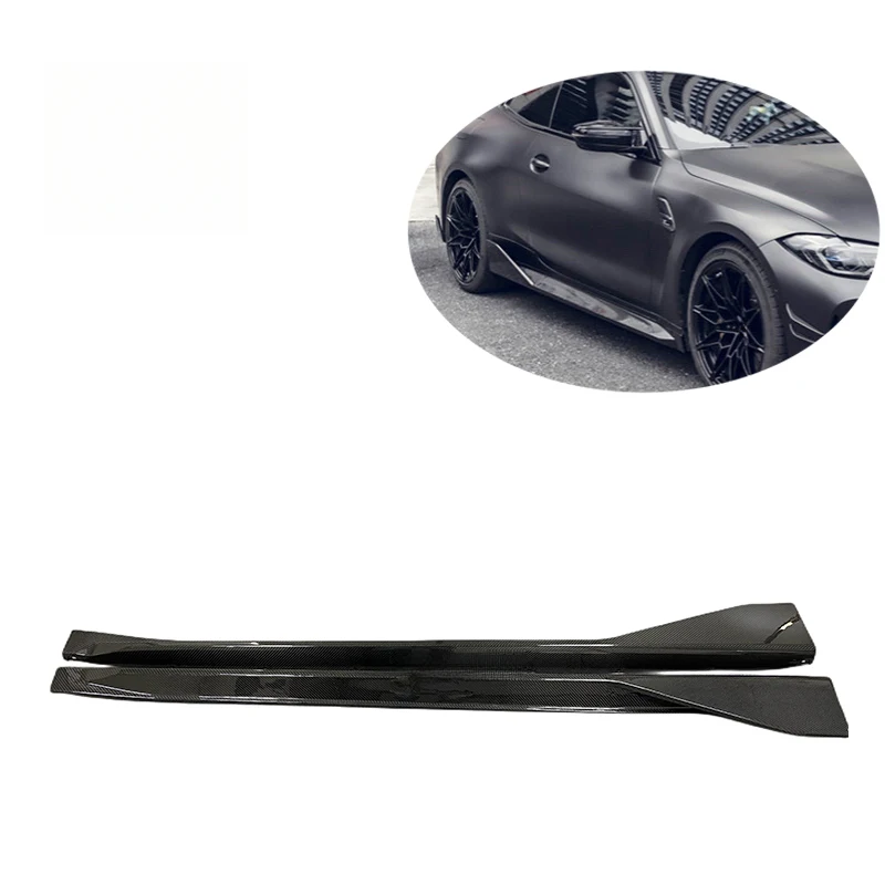 

Hot Selling MP Style Carbon Fiber Side Skirts Extensions Car Body Kit for 2022 Side Skirt Lip