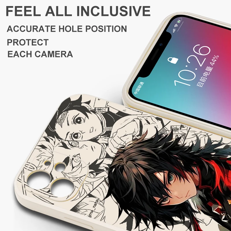 Funda de teléfono Demon Slayer Kamado Tomioka para Samsung Galaxy S24, S23, S22, S21, S20 Ultra, S10 Plus, S23, S21, S20 FE