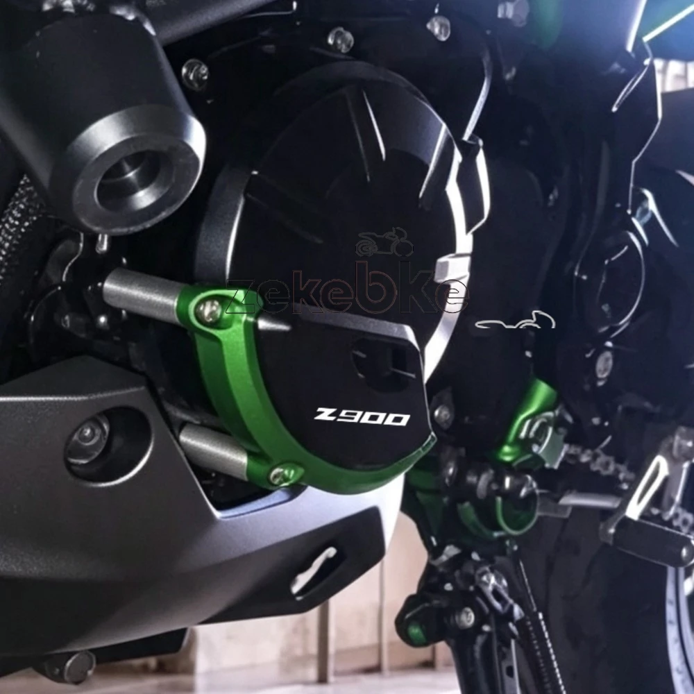 Z900 Motorcycle Accessories CNC Engine Stator Starter Cover Frame Slider Protector For Kawasaki Z900RS Z 900 RS 900RS 2017-2023