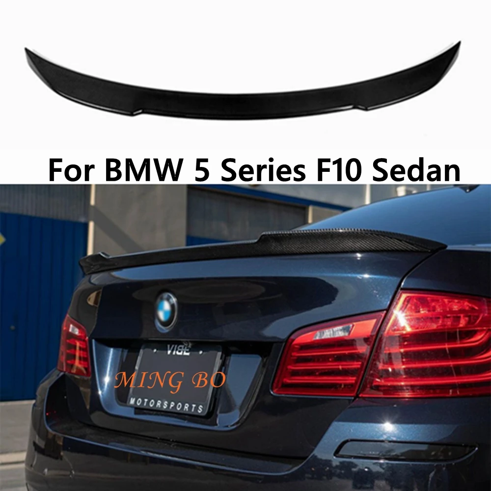 

For BMW 5 Series F10 F18/F10 M5 Sedan CS Style Carbon fiber Forged carbon Rear Spoiler Trunk wing 2009-2017