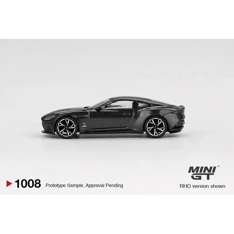 متوفر في المخزون MINIGT 1008 1:64 Aston Martin DBS 007 Edition Diecast مجموعة نماذج السيارة ألعاب MINI GT