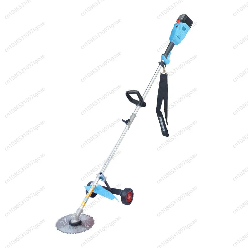

Rechargeable lawn mower Brushless lithium electric lawn mower Small household agricultural lawn mower Grass cutting artifact
