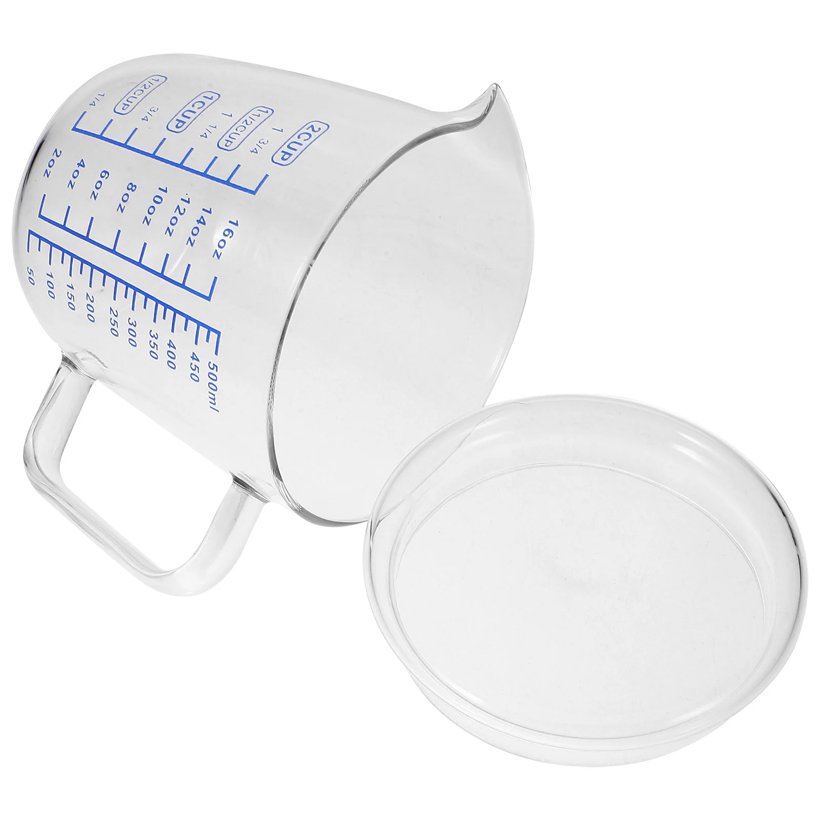 

1Pcs Microwave Glass Measuring Cup 250ml Heat Resistant Transparent Scale Baking Kitchen Tool Home Measuring Cup