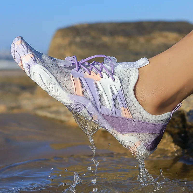 

Новая уличная нескользящая обувь унисекс для плавания, летняя пляжная обувь, мужская обувь-лодочка цвета морской волны, женская обувь для фитнеса, йоги, приседания, размеры 35-46 #