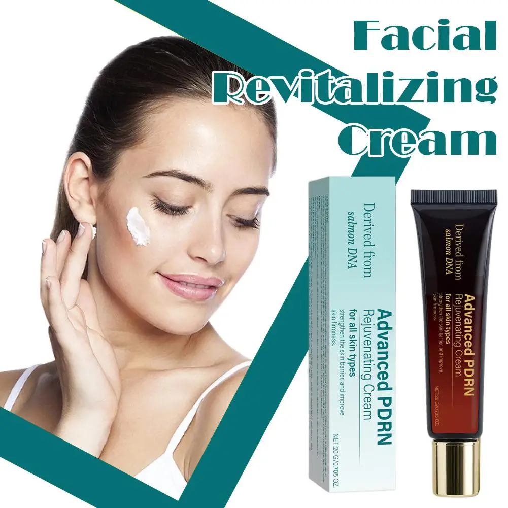 Advanced PDRN Rejuvenating Cream 20g,Salmon DNA Face Moisturizer for Skin Barrier Repair, Firming & Elasticity Boost Skin Care