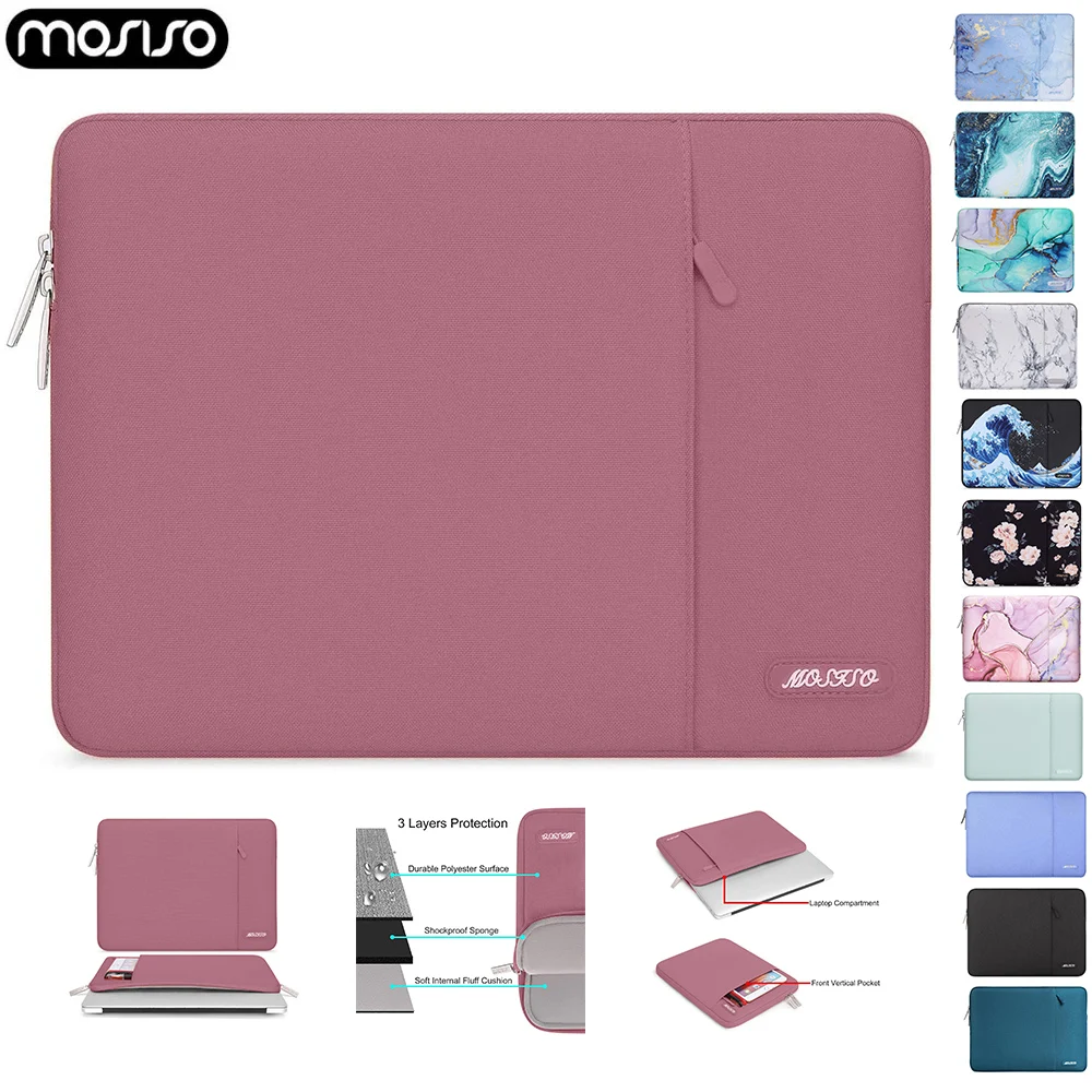 

Laptop Bag Case 11 12 13 14 15 16 17.3 inch iPad Tablet Cover for Macbook Air Pro Retina HP Dell Asus Notebook Briefcase Sleeve