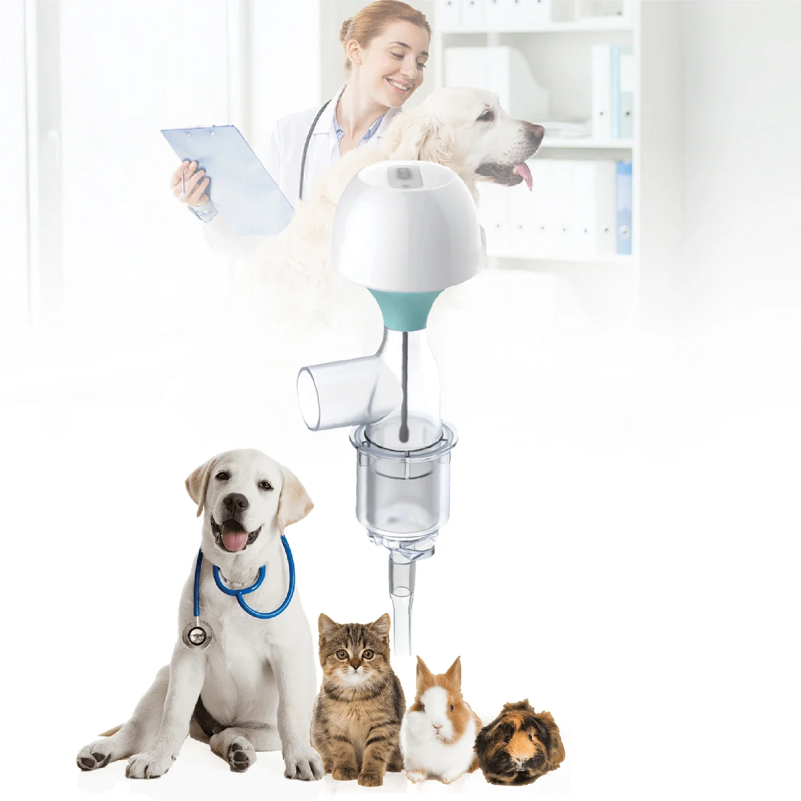 Yonker Pet Hospital Use Surgery Prime Indicator Device  Pet Breathing Safe Respiratory Monitor