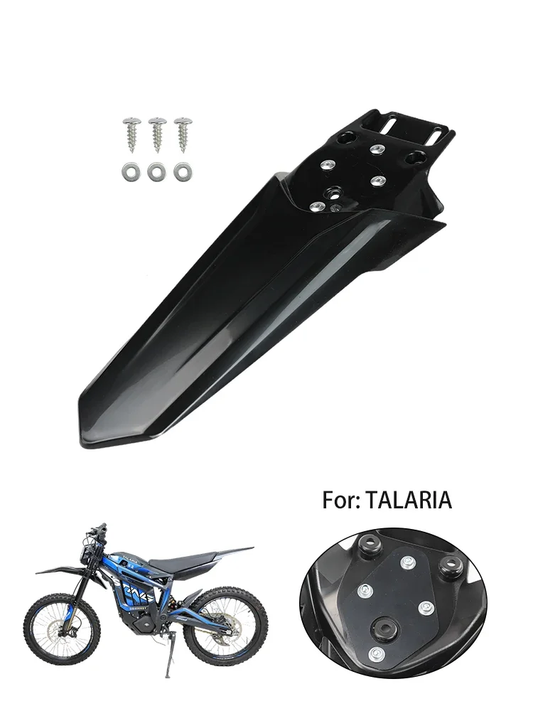AliExpress NONE LINGQI RACING Rear Fender Wheel Cover Mudguard Black Fenders For Electric Bike Talaria Sting R MX4 MX3 MX5 Pro Modification