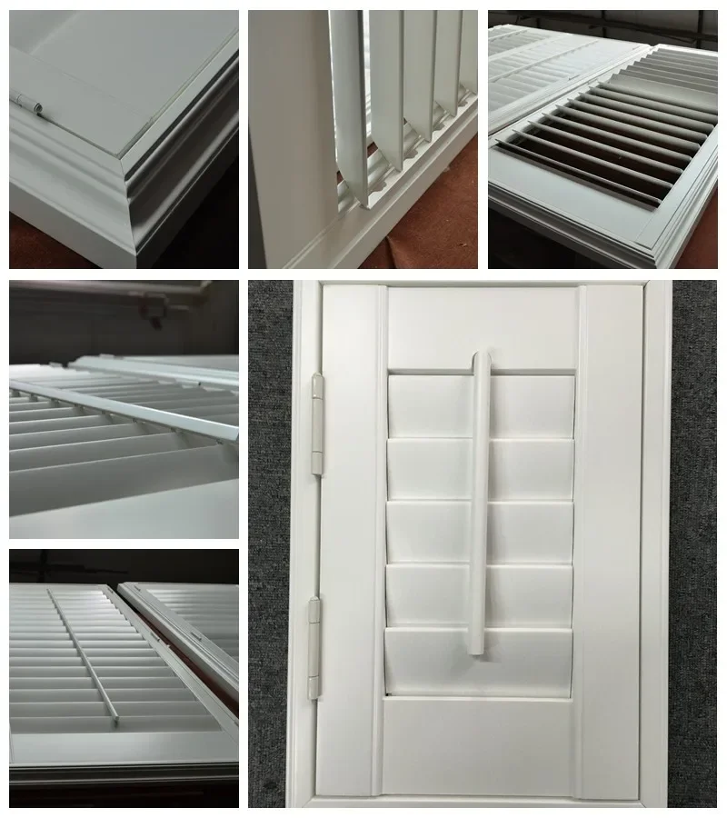 yyhcEuropean Style Modern Design Door Window Movable Louver Wooden Plantation Shutters