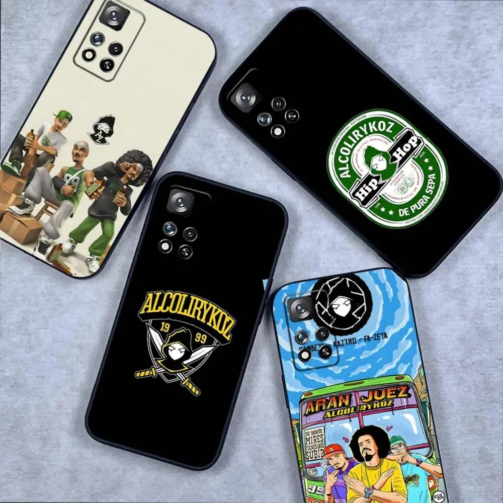 

Alcolirykoz Aranjuez Hiphop Phone Case For Samsung S 25,24,23,22,30,21,10,9,Ultra,Plus,Lite,FE,4,5G Black Soft Case