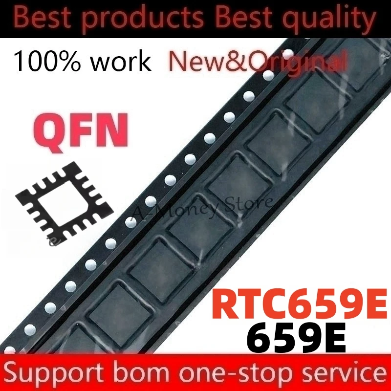 

(5pcs)659E 6659E RTC659E RTC6659E QFN-16