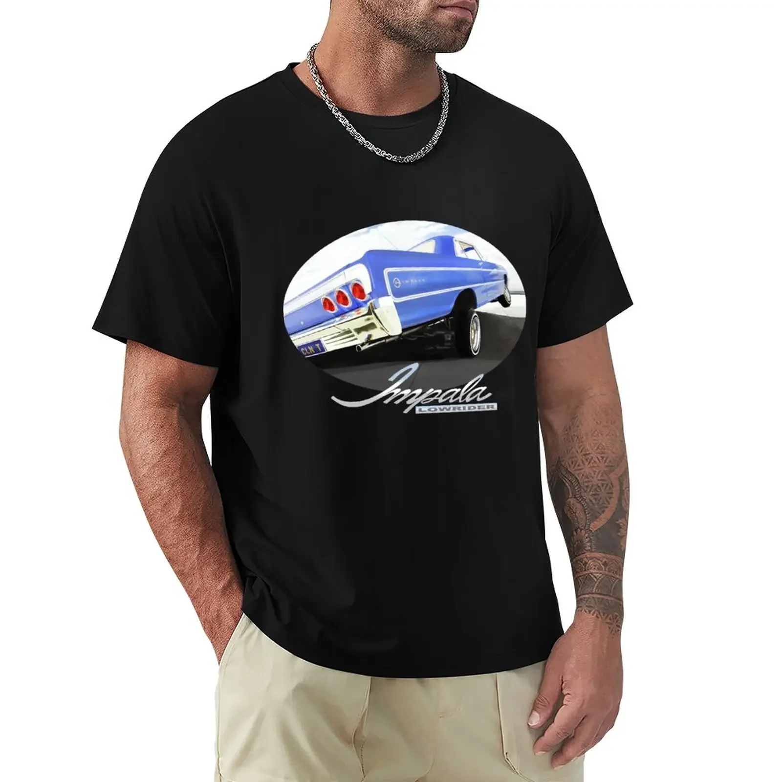 64 IMPALA LOWRIDER T-Shirt cute tops plus size tops plain black t shirts men sublime quick-drying big and tall t shirts for men