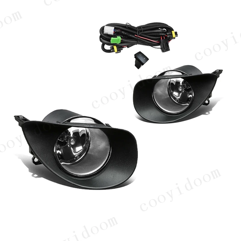 Fog Lights Headlight For Toyota Yaris Vitz 2006 2007 2008 Fog Light Driving Light Cover Grille Front Bumper Fog Light